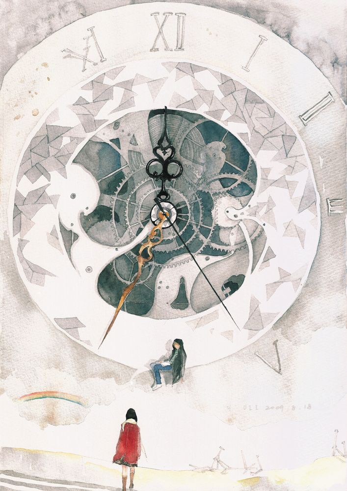 karna waktu bukan seperti bianglala.